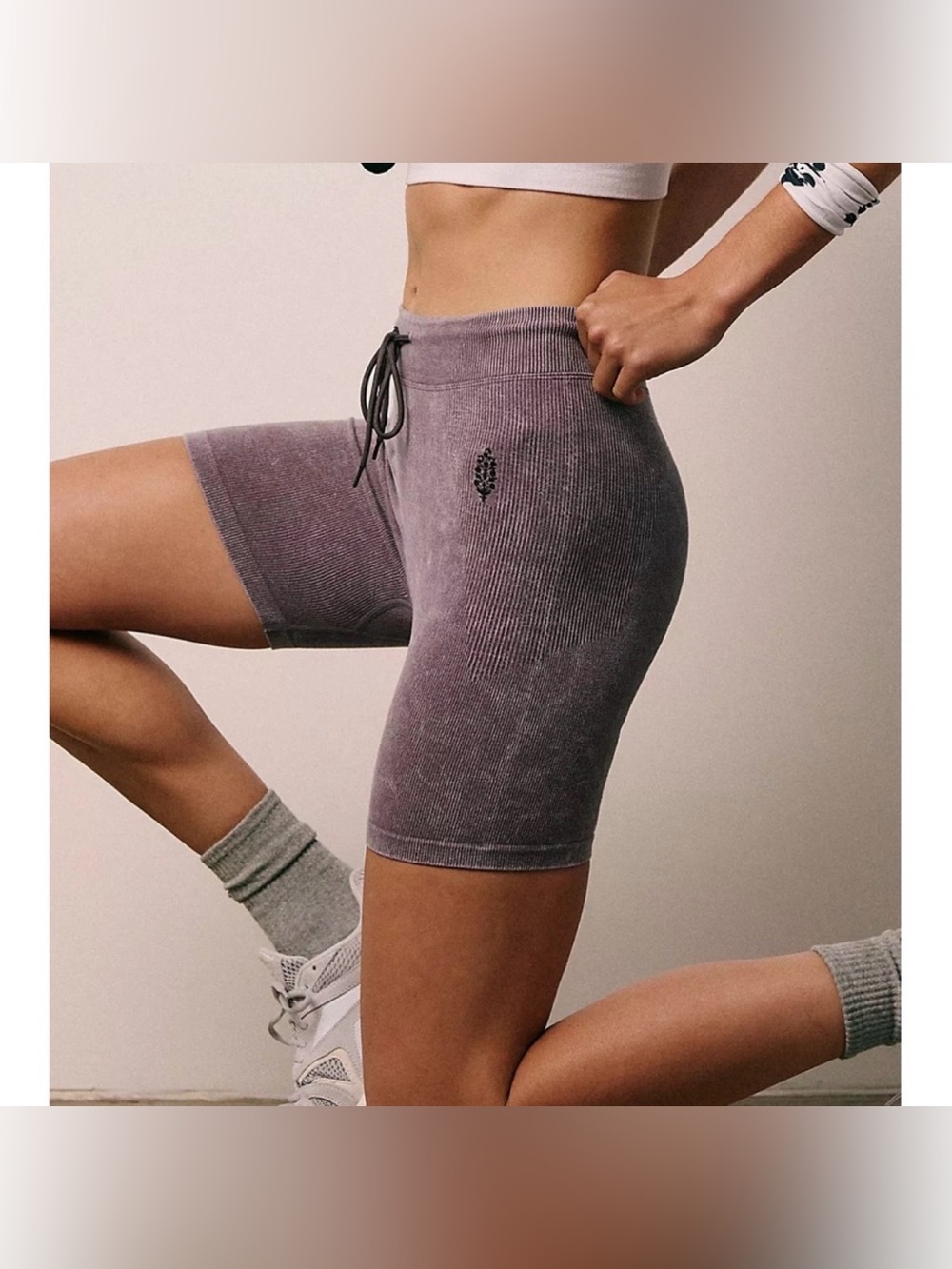 Free People Go To Rib Shorts - Picture 2 of 8